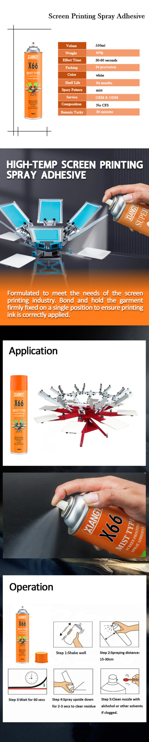 screen printing spray adhesive x66 screen printing spray adhesive x66
